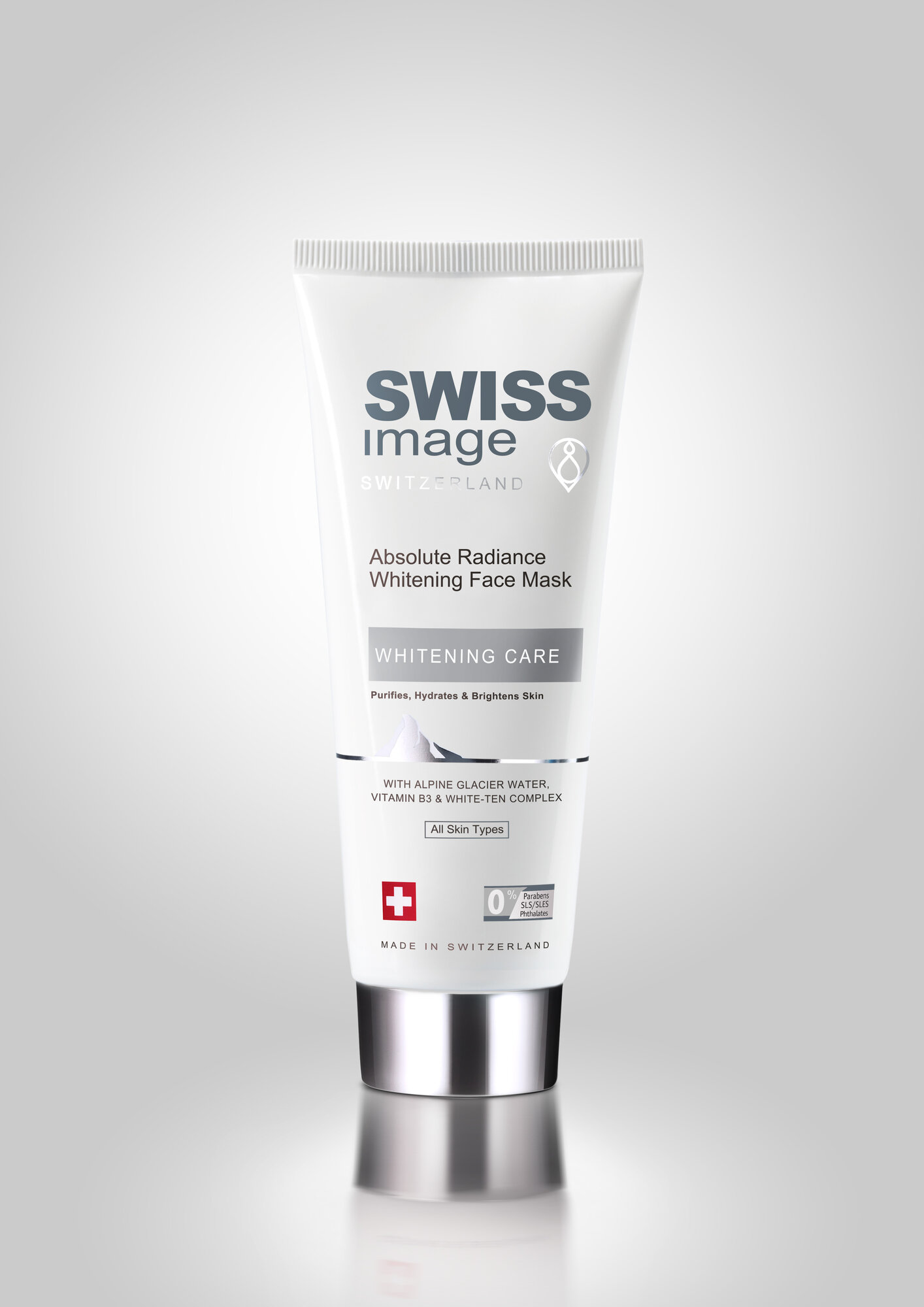 Swiss Image Маска для лица осветляющая выравнивающая тон кожи 75мл