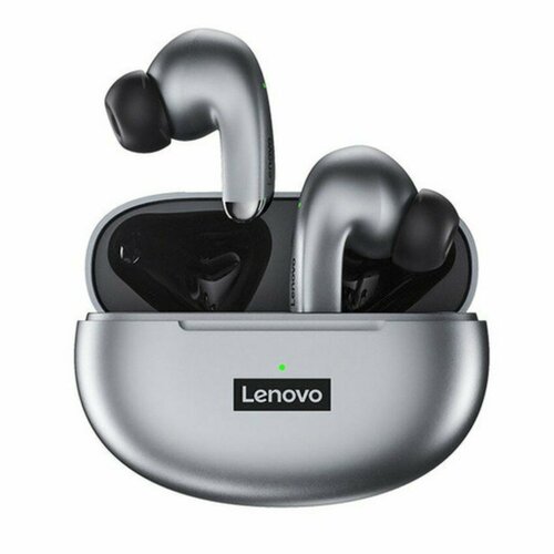 Беспроводные наушники Lenovo LP5 Live Pods TWS серебристый 1190₽