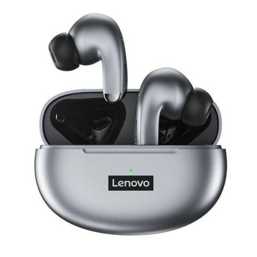 Беспроводные наушники Lenovo LP5 Live Pods TWS серебристый