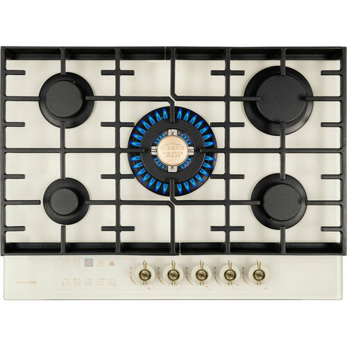 Встраиваемая газовая варочная панель Hiberg VM 7155 Y 3111200₽