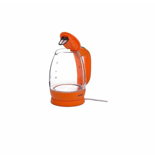 Чайник стекло электрический 17 л оранжевый 505300₽