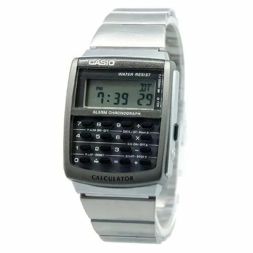 фото Наручные часы casio collection, черный/серебристый
