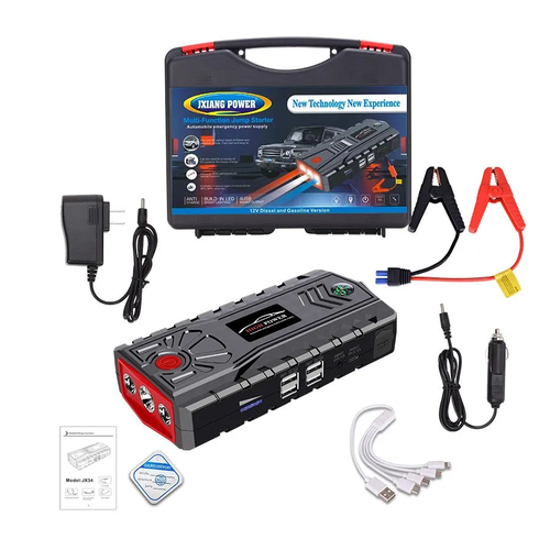 Многофункциональное портативное аварийное пусковое устройство MyPads TXX32 для автомобиля со светодиодным фонариком 20000mAh 4140₽