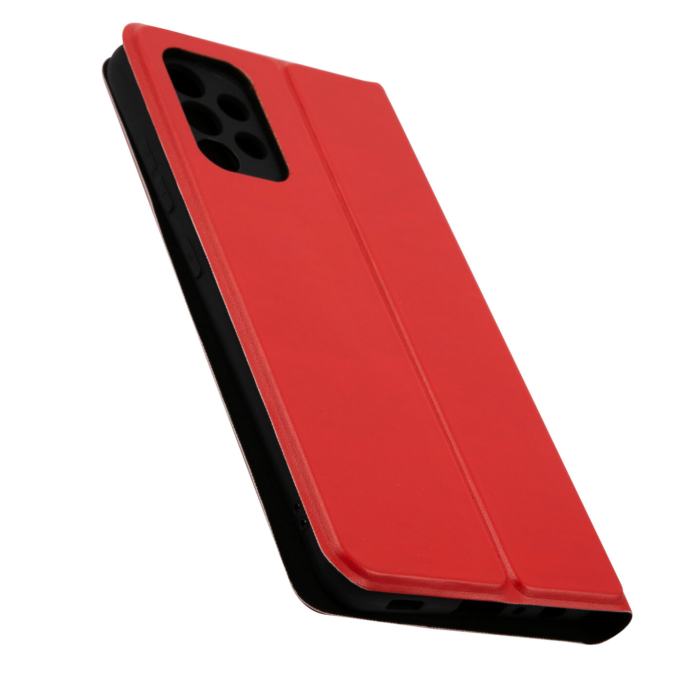 Чехол-книжка Red Line с застежкой на магнитах для Samsung Galaxy A32 (красный) УТ000026322 - фото №3