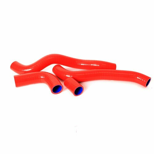 Патрубки радиатора ВАЗ 21082 инжектор армированный каучук красные 4 шт. Балаково РК185IC93УREDALT