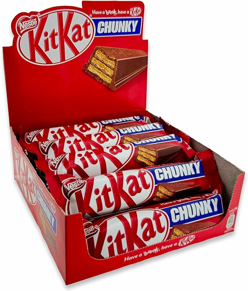 Шоколадный батончик KitKat вафли в шоколаде 38г