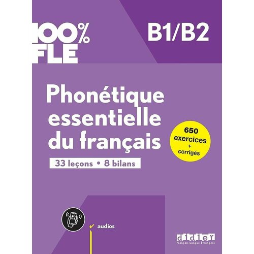 kamoun chaneze ripaud delphine phonetique essentielle du francais a1 a2 cd Phonetique essentielle du français B1-B2 livre+didierfle