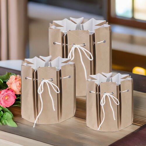 Аквабокс для цветов пакет ваза одноразовая 3шт 756₽