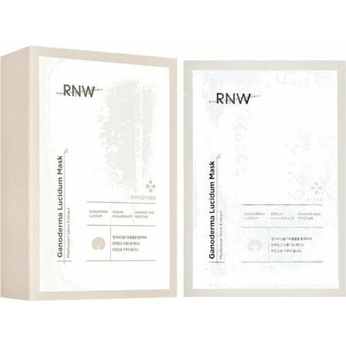 Набор тканевых масок для лица RNW Ganoderma Lucidum Mask 2712₽