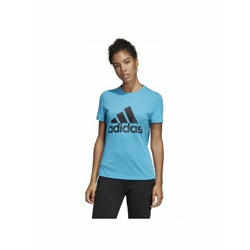 Футболка adidas, размер XS [producenta.mirakl], голубой футболка adidas w fi 3b tee силуэт прямой размер xxs int белый