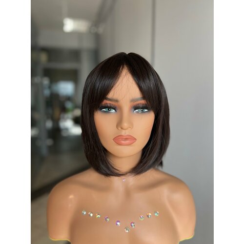 Парик женский каре с филировкой ONLYSHAIR Горький шоколад