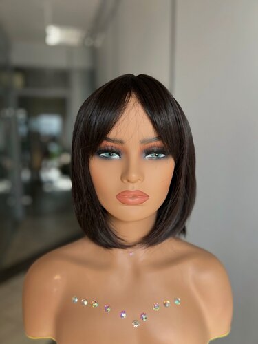 Изображение товара Парик женский каре с филировкой ONLYSHAIR Горький шоколад