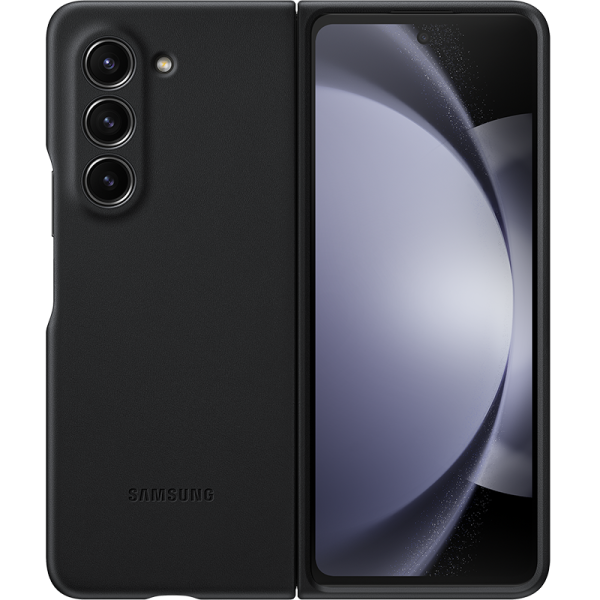 Samsung Чехол-крышка Samsung VF946PBE для Z Fold5, термополиуретан, черный