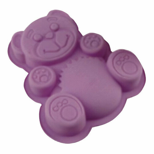 Форма для выпечки atmosphere teddy bear 17х15см силикон 669₽
