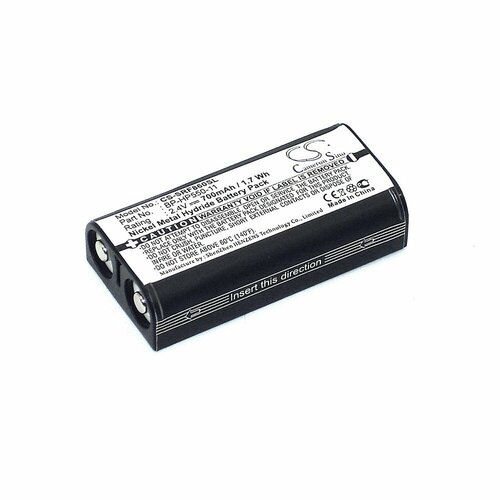 Аккумуляторная батарея CameronSino CS-SRF860SL для Sony BP-HP550-11 2.4V 700mAh 1.68Wh