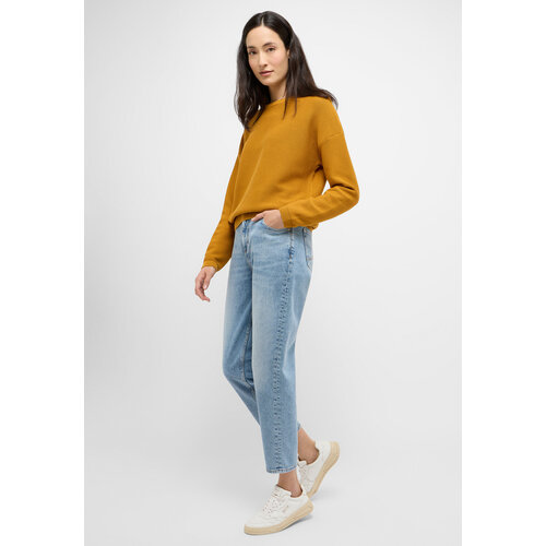 фото Джинсы мом mustang charlotte tapered, размер 33/32, голубой,