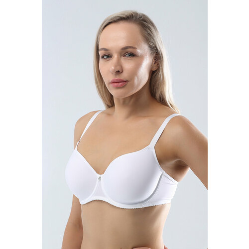 фото Бюстгальтер milavitsa basic, размер 90d, белый