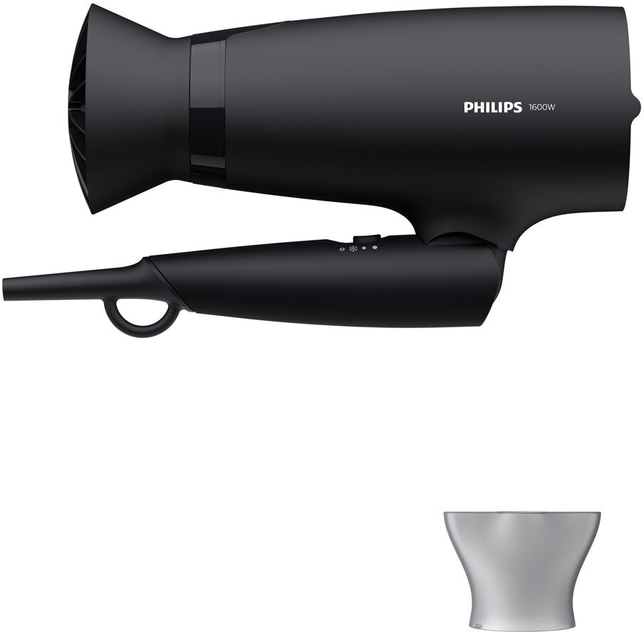 Фен PHILIPS BHD308/10 black (Мощность 1600Вт, Режимов темп./потока 3/3) (BHD308/10)