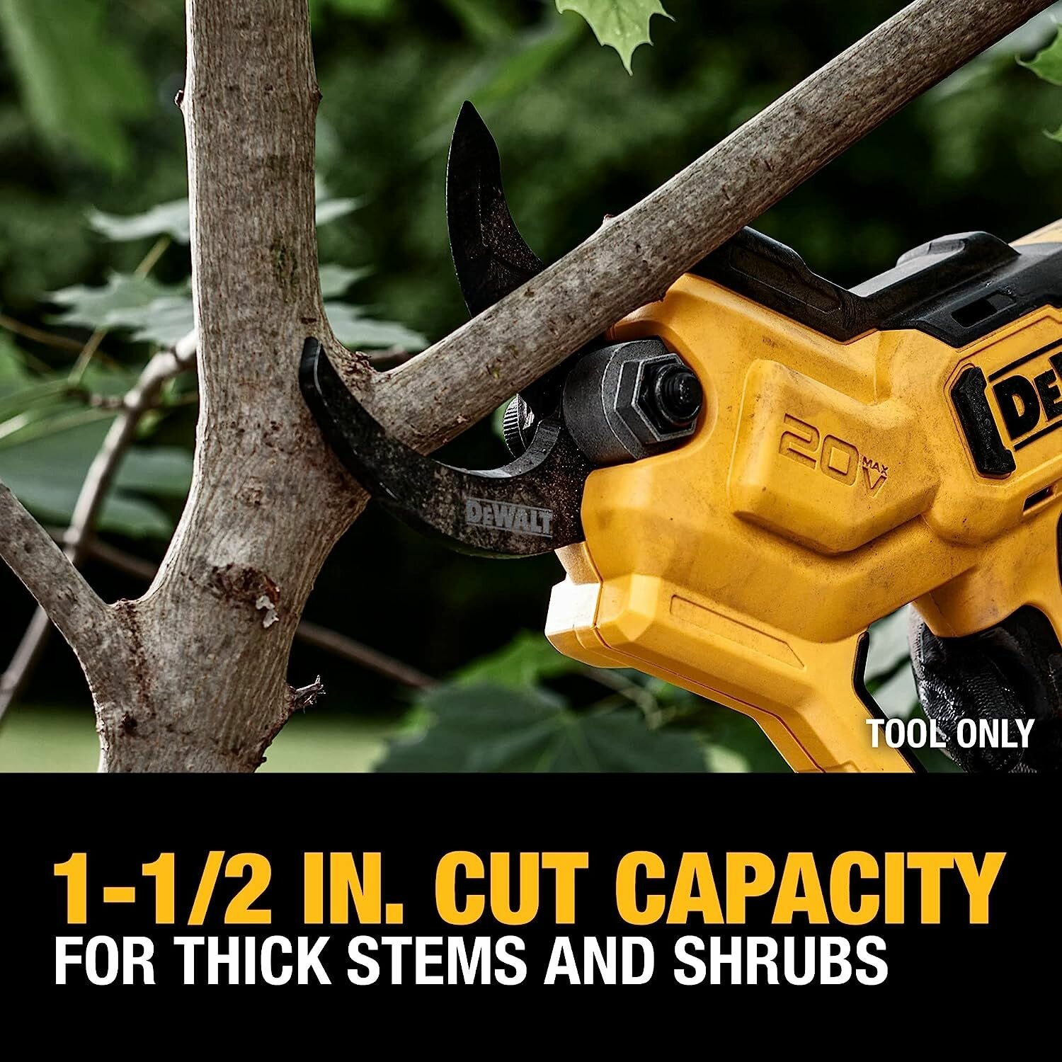 Аэраторы Ручные Аккумуляторный секатор DeWALT DCMPP568N