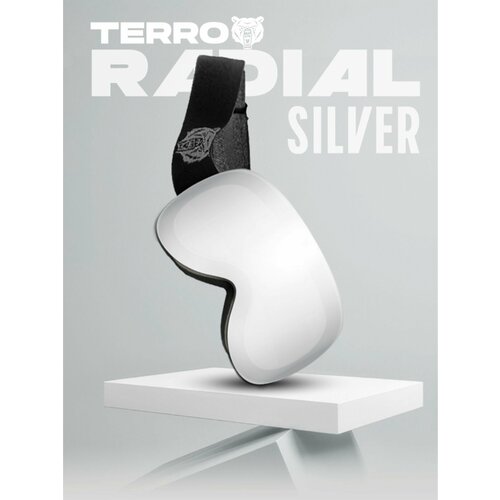 Маска горнолыжная TERROR - RADIAL Silver