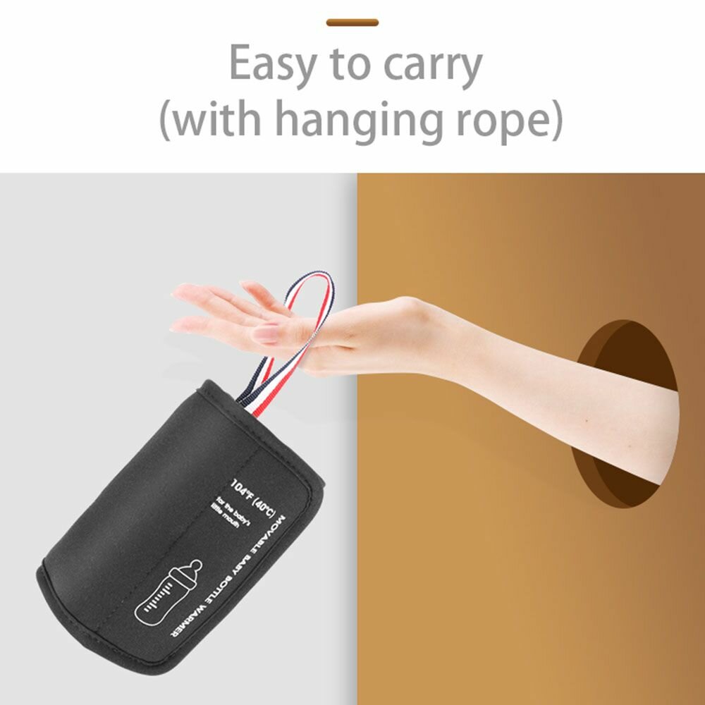 Портативный USB-грелка для бутылочек, хранитель тепла для молок, автомобильный — фото 1