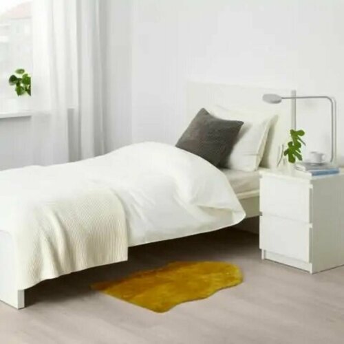 фото Ковер, желтый 55 85 см ikea toftlund тофтлунд икеа