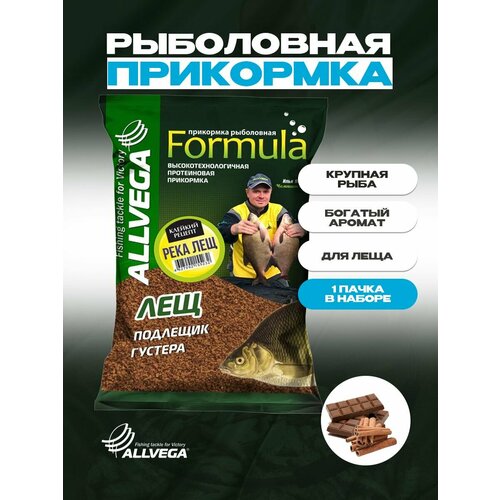 Прикормка ALLVEGA Formula GBF09, 900 г, корица