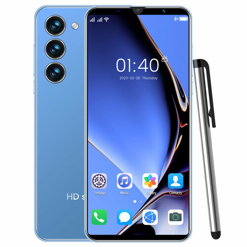 Смартфон S23 дешевый мобильный телефон50 экран RAM 1GB16GB старший телефон запасной телефон стильный внешний вид 2900₽