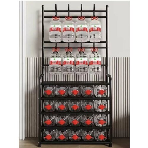 Вешалка напольная с обувницей 5 ярусов