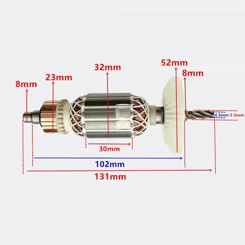 Ротор для дрели Hitachi D10VC2 5 зубьев, rotor