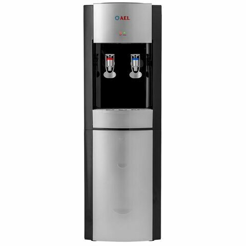 Кулер для воды AEL LD--28, напольный, нагрев/охлаждение электронное, 2 крана, черный, 00254