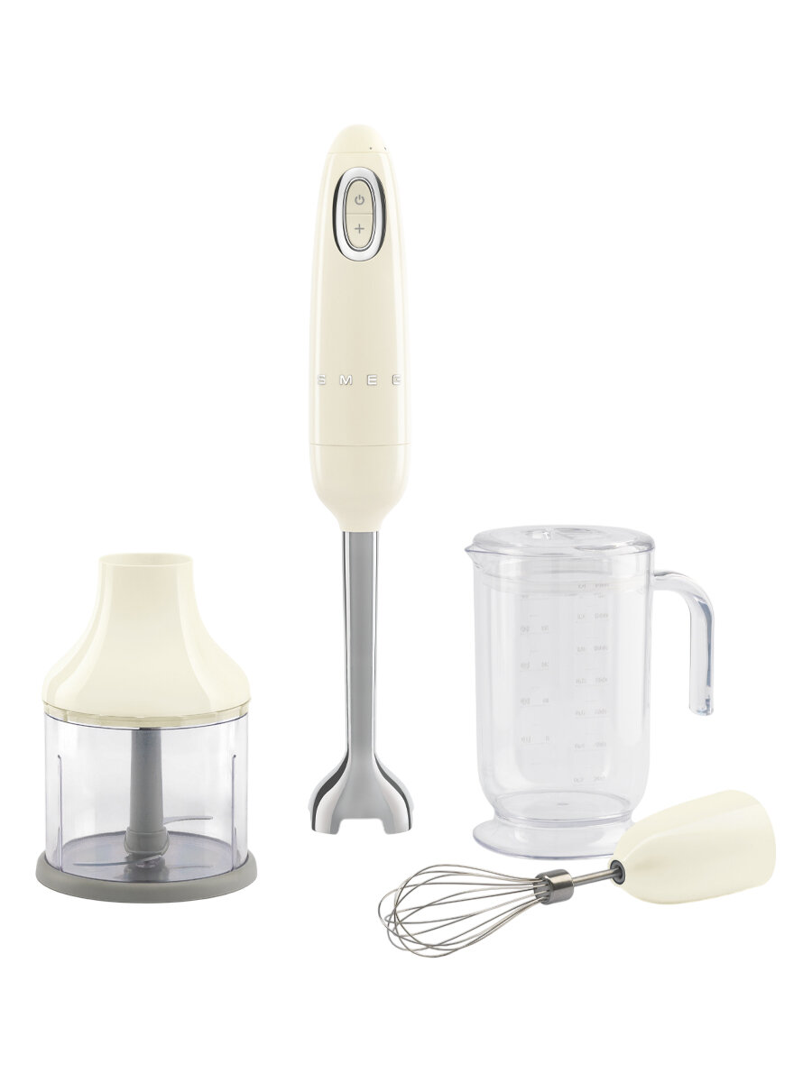 Блендер погружной SMEG HBF03CREU, кремовый, официальная гарантия