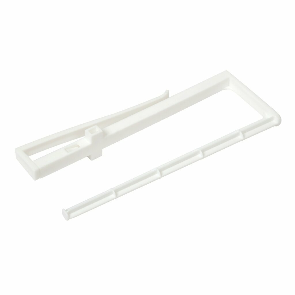 Держатель для полотенец Виолет 440006 пластик белый настенный для ванной