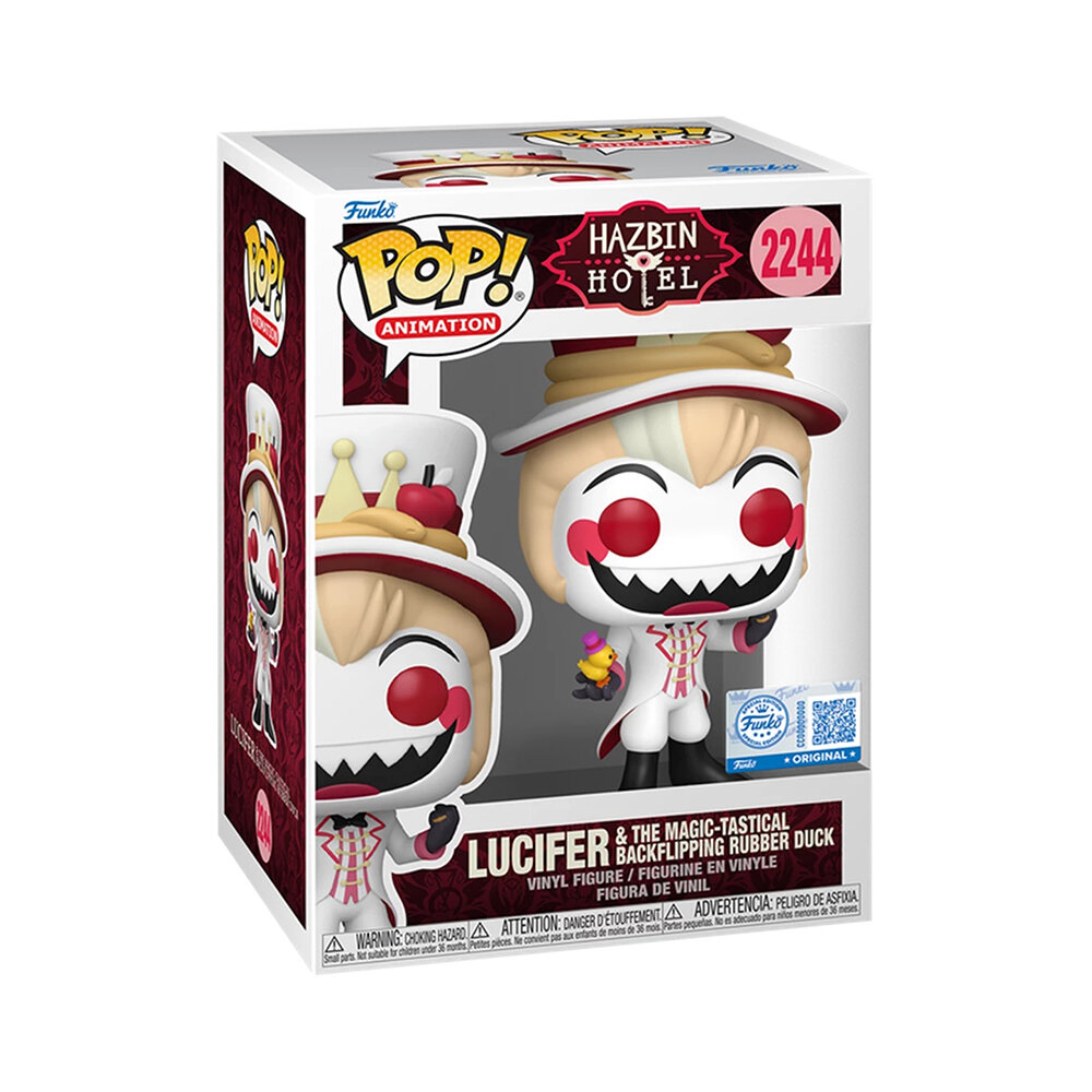 Фигурка Funko POP! Hazbin Hotel: Lucifer & The Magic-Tastical