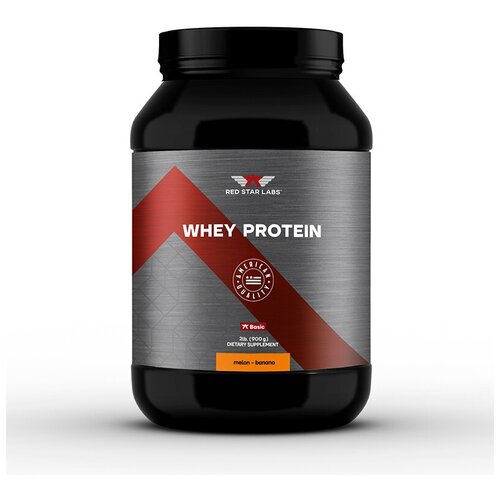 Протеин Red Star Labs WHEY PROTEIN 900 г вкус дыня-банан