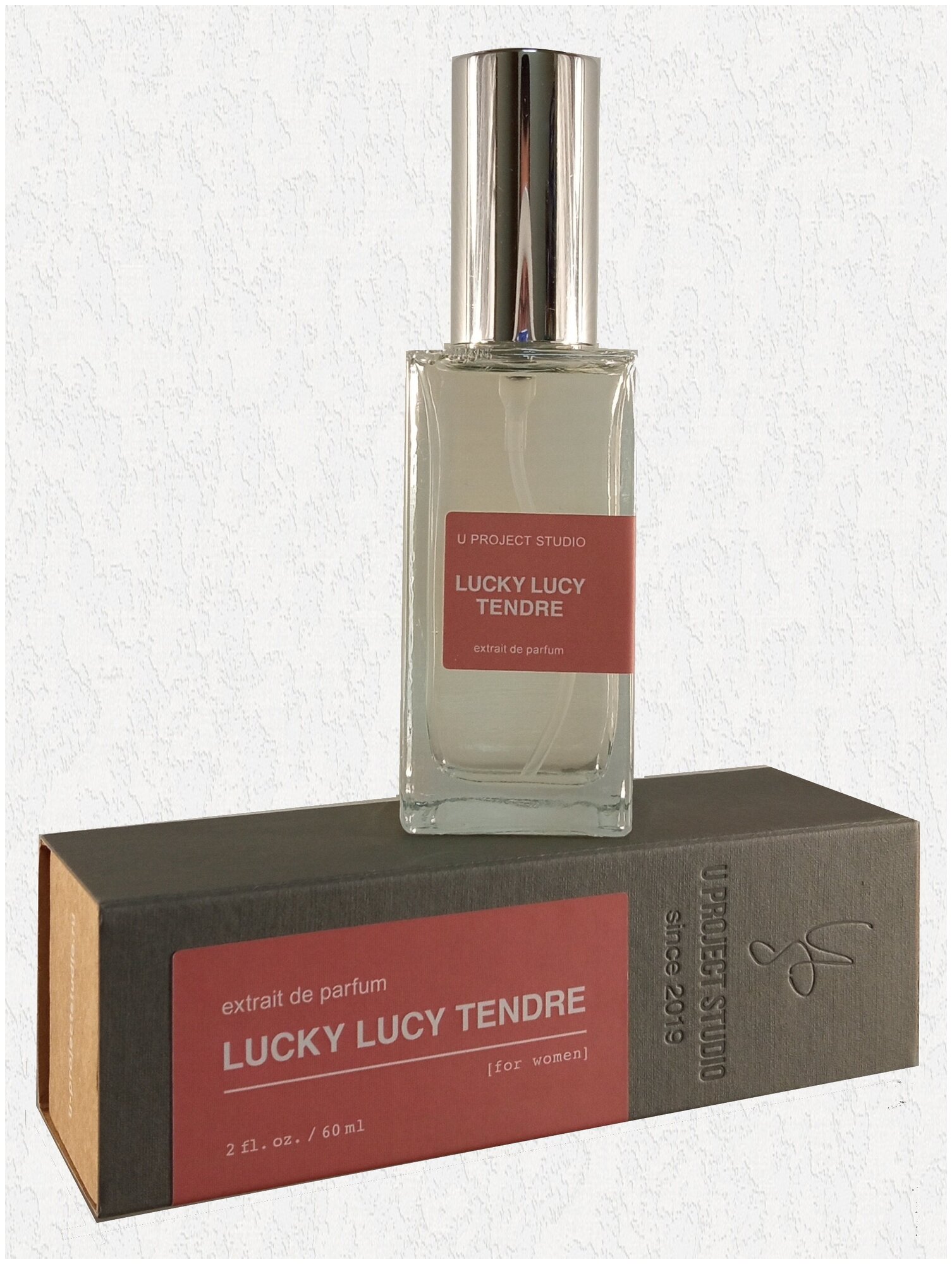 Духи женские U PROJECT STUDIO LUCKY LUCY TENDRE (Eau Tendre), 60 мл