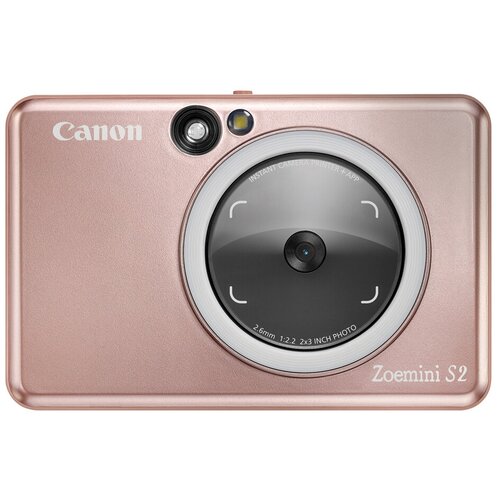 Фотокамера моментальной печати CANON Zoemini S2 Rose