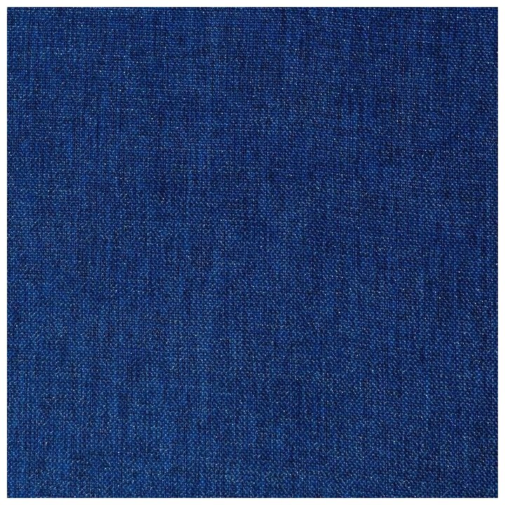 Штора портьерная Этель "Блеск" цв.синий на люверсах 260х250 см,100% п-э - фотография № 6