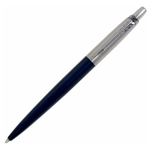 Ручка шариковая Parker Jotter Core Royal Blue CT M, корпус синий глянцевый/ хром, синие чернила