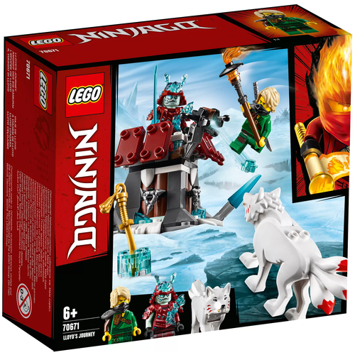 Конструктор LEGO Ninjago 70671 Путешествие Ллойда, 81 дет. конструктор lego ninjago 70676 механический титан ллойда 876 дет