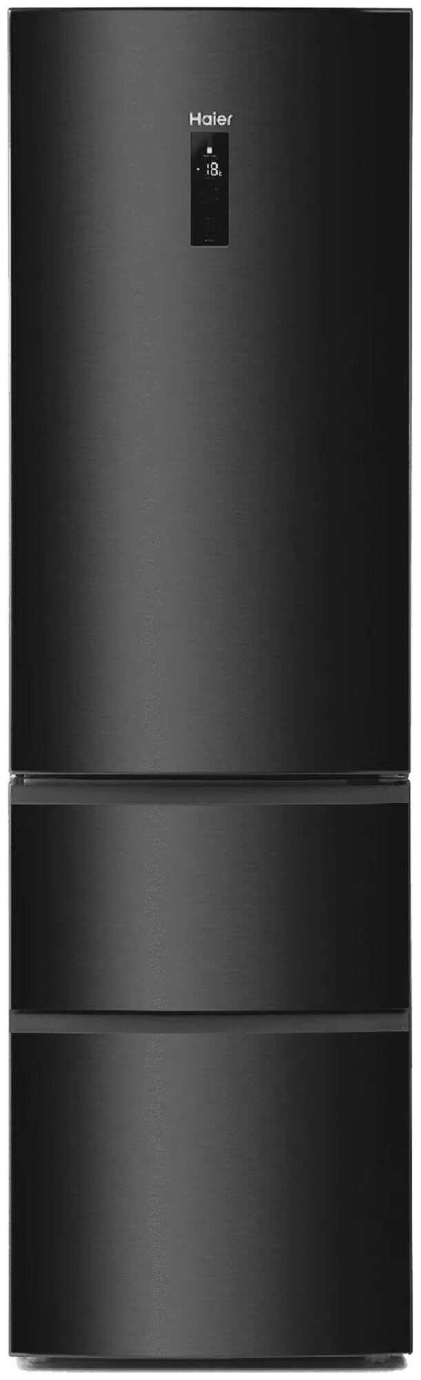 Холодильник Haier A2F737CBXG, черная сталь - фотография № 1