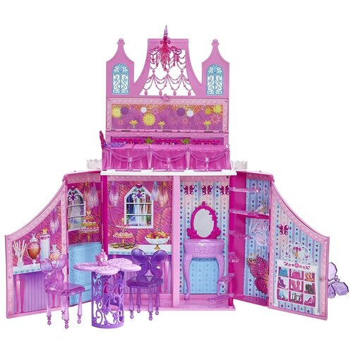 Кукла Игровой набор Дом-трансформер Принцессы barbie playset with figures pet dreamhouse