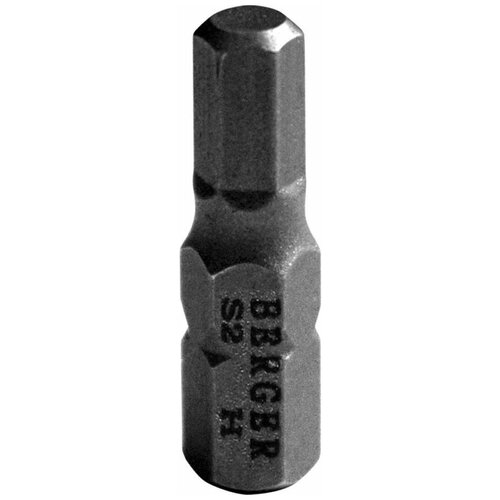 Биты магнитные Hex3, 25 мм, 2 шт, S2 Berger BG BG2376