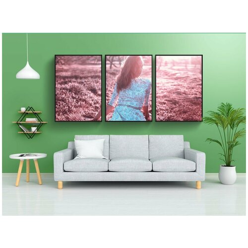 фото Набор модулных постеров для интерьера "яркие, летные, фотографии" 60x90 см. в тубусе, без рамки lotsprints