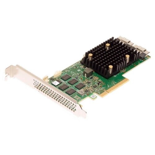 RAID-контроллер Broadcom MegaRAID 9560-16I SGL (05-50077-00) broadcom megaraid 9560 16i sgl 05 50077 00 05 50077 00004 03 50077 00004 pcie 4 0 x8 lp sas sata nvme raid 0 1 5 6 10 50 60 16port 2 int sff8654 8gb cache 3916roc rtl 05 50077 00 03 50077 00004