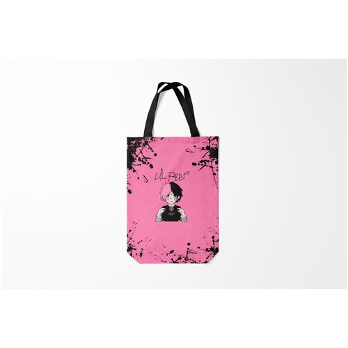 фото Сумка-шоппер / 31х42 см / rap / lil peep burnettie