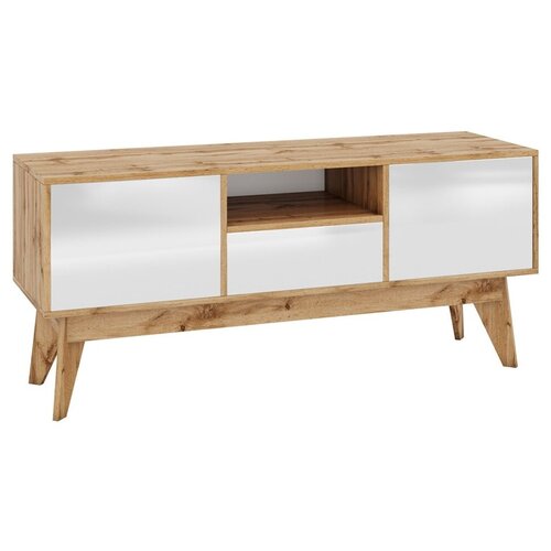 Тумба Хелен 2209 Melania дуб ватан/ бетон чикаго 570*1280*400