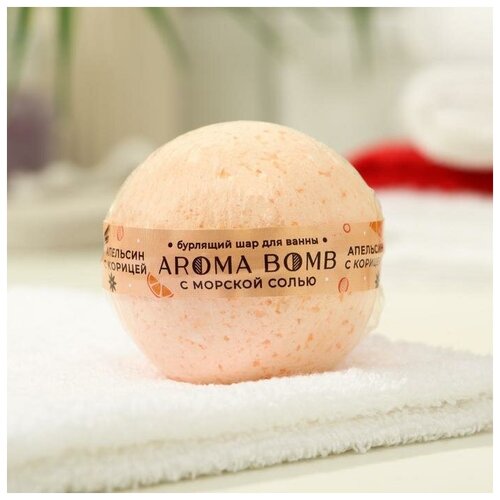 Купить Aroma Soap Бомбочка для ванны Aroma Soap Апельсин с корицей , 160 г