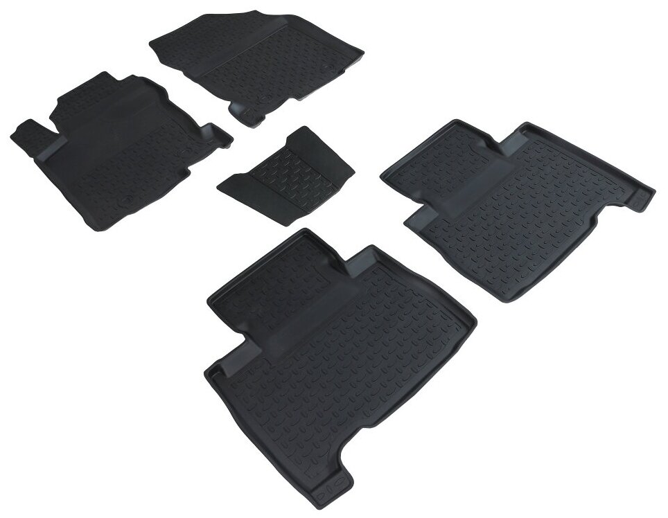 Резиновые коврики с высоким бортиком для Lexus NX 2015-2021 / Лексус НX с 2015 года