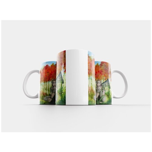 фото Кружка "фантазия, место действия, девочка" 320 мл lotsprints